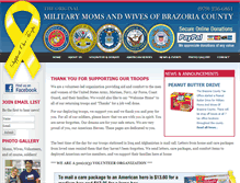 Tablet Screenshot of militarymomsandwives.org